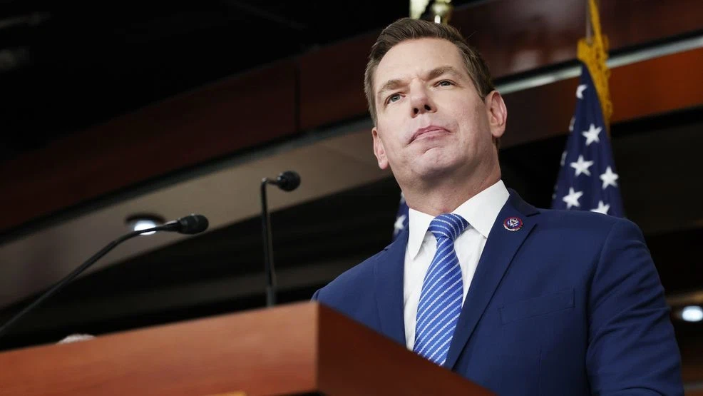 Pressure Builds to Expel Eric Swalwell from Congress row